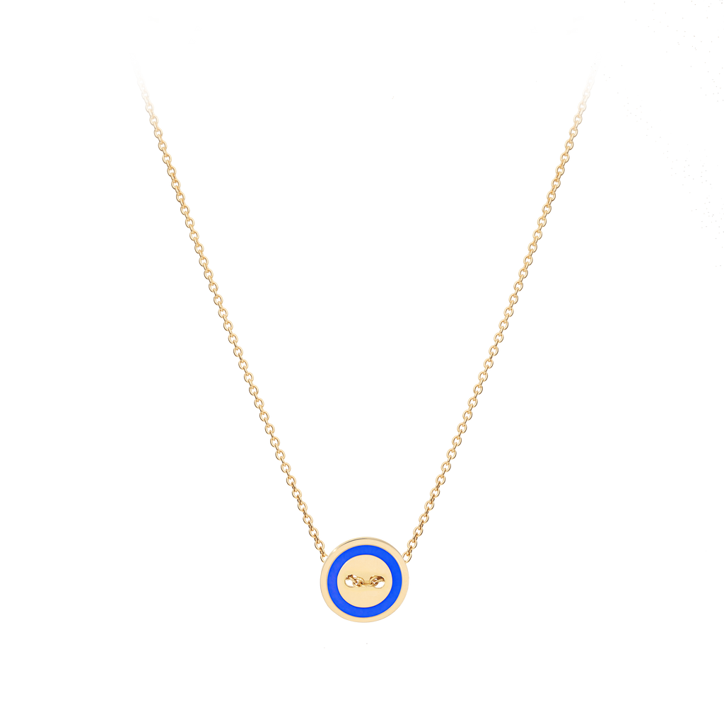 Collier TONDO - Blu elettrico