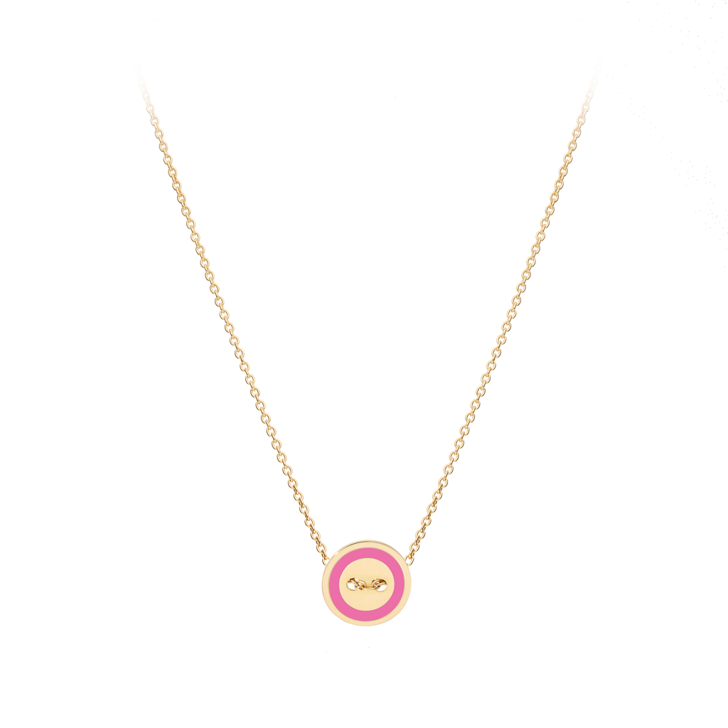 Collier TONDO - Rosa bubble