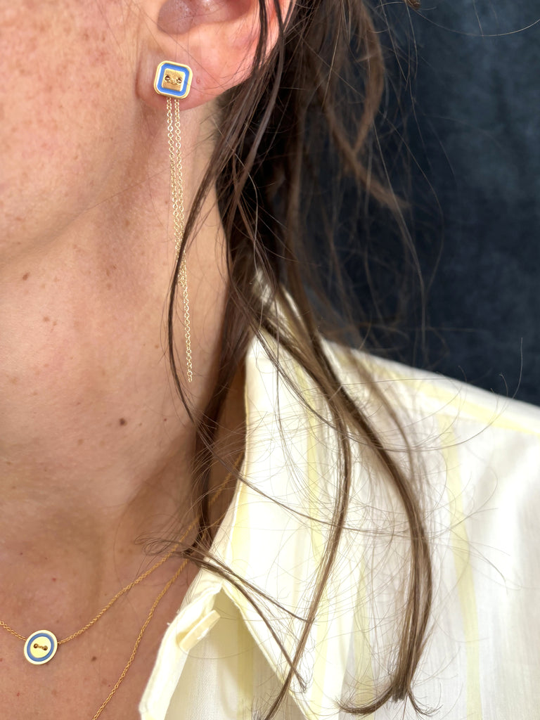 Boucles QUADRO - Blu elettrico